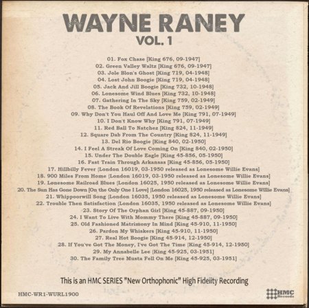 WAYNE RANEY