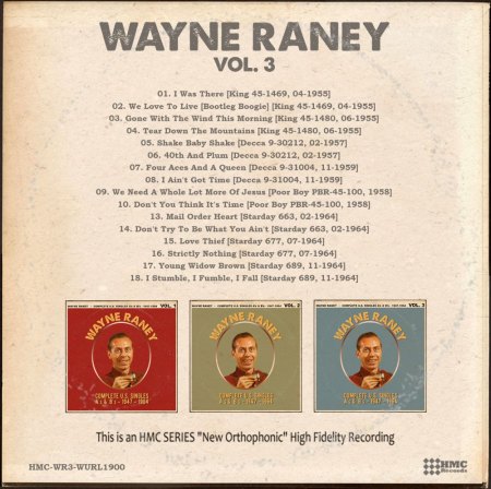 WAYNE RANEY