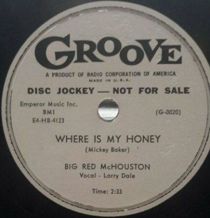 BIG RED McHOUSTON (MICKEY BAKER)