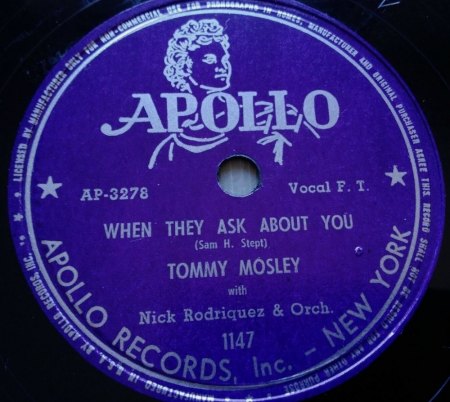 TOMMY MOSLEY