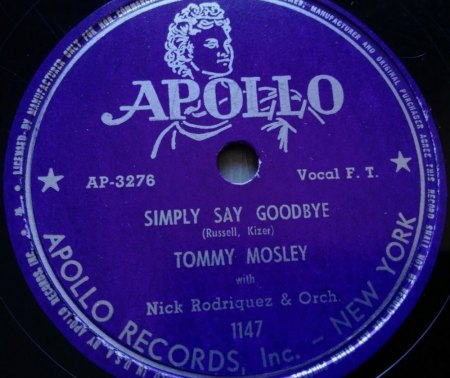TOMMY MOSLEY