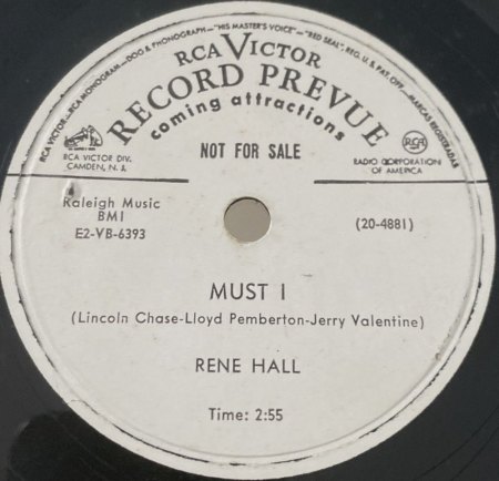 RENÉ HALL