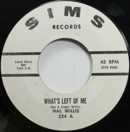 HAL WILLIS (1933-2015)