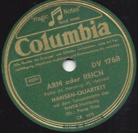 Das HANSEN-QUARTETT