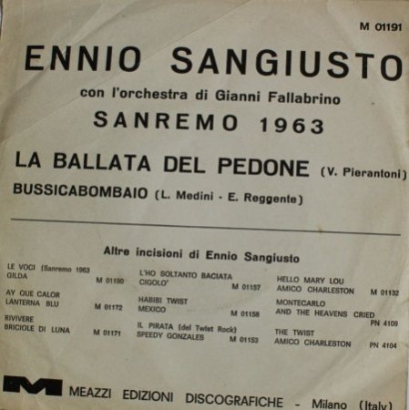 ENNIO SANGIUSTO
