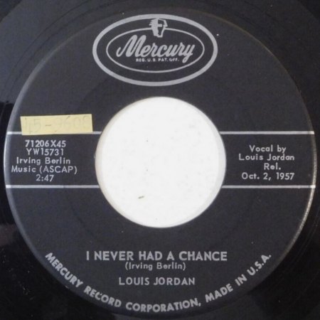 LOUIS JORDAN - Kurz-Bio und Disco
