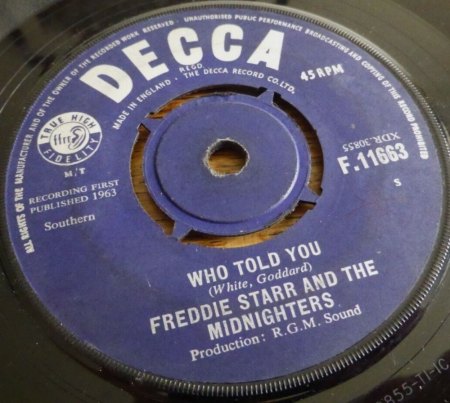 Freddy Star & The Star Boys/Freddie Starr & The Midn