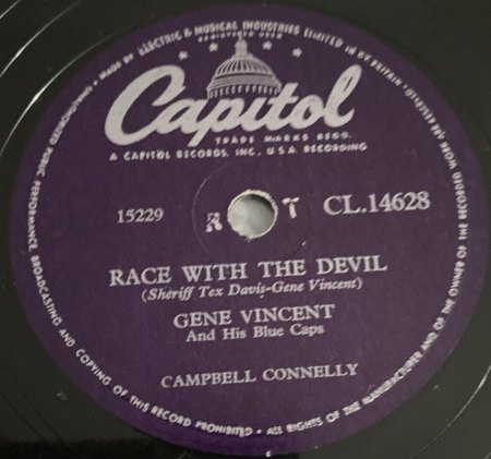 Gene Vincent - 78rpm