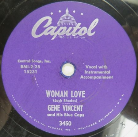 Gene Vincent - 78rpm