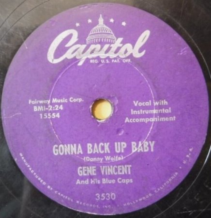 Gene Vincent - 78rpm