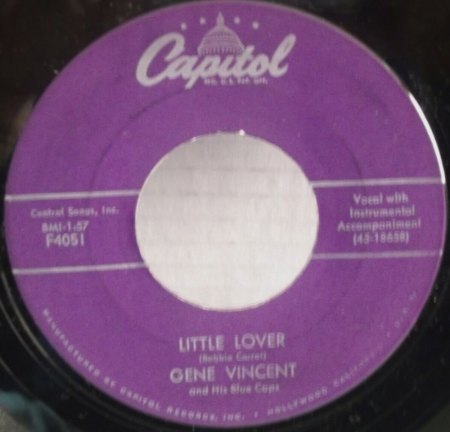 GENE VINCENT - 45 RPM