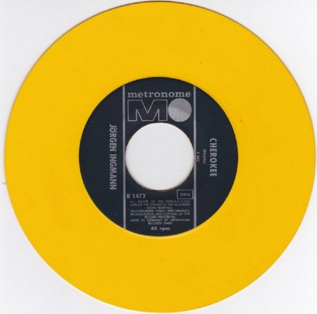 Jörgen Ingmann - HIGH NOON deutsche Metronome GELBES VINYL !