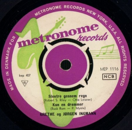 GRETHE INGMANN - Ehefrau von 1956-1975