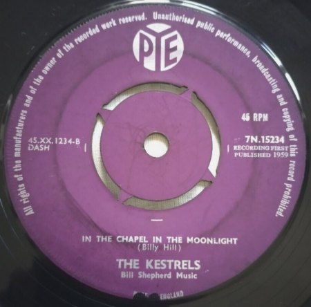THE KESTRELS...TONY BURROWS