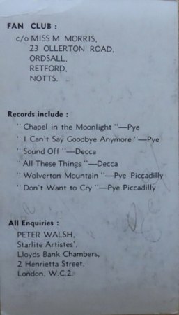 THE KESTRELS...TONY BURROWS