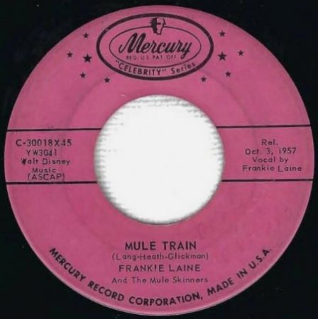 FRANKIE LAINE - seine Singles & Bio