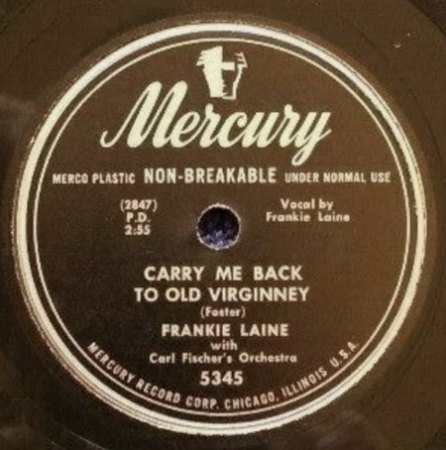 FRANKIE LAINE - ein paar Schellacks...