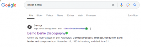 BERT KAEMPFERT - HISTORY