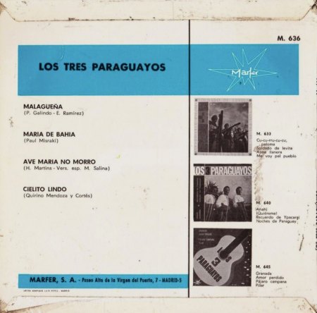 MALAGUENA (LA MALAGUENA, MALAGUENA SALEROSA)