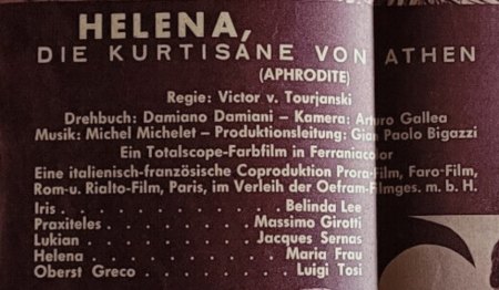 FILMSTARS UND STERNCHEN DER 50er JAHRE