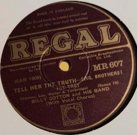 BILLY COTTON
