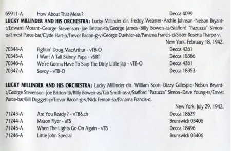 LUCKY MILLINDER WITH ANNISTEEN ALLEN