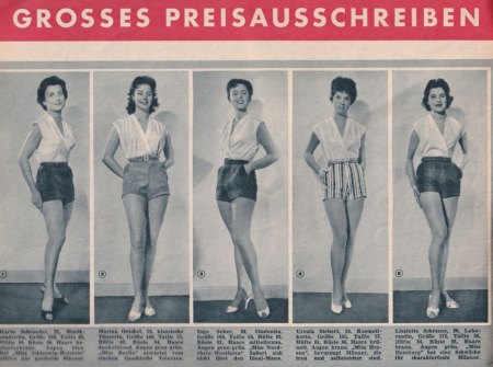 FILMSTARS UND STERNCHEN DER 50er JAHRE