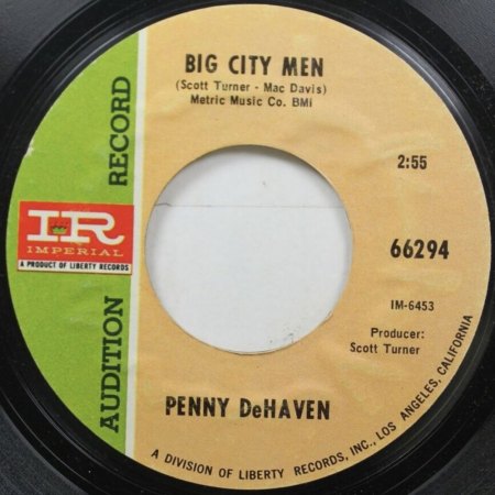PENNY DeHAVEN (PENNY STARR)