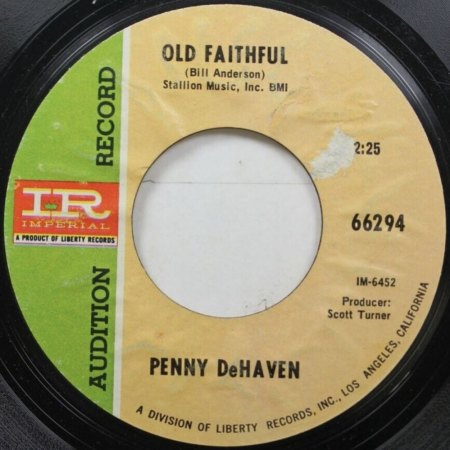 PENNY DeHAVEN (PENNY STARR)