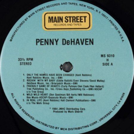 PENNY DeHAVEN (PENNY STARR)