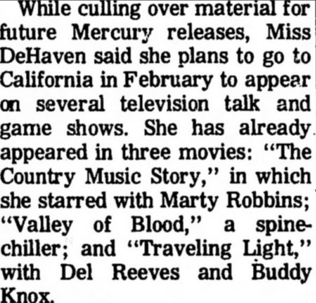 PENNY DeHAVEN (PENNY STARR)