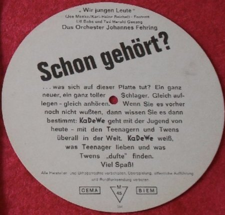 Frage zu Ted Herold ( Kaufhaus Flexi ) wieviele Versionen ??