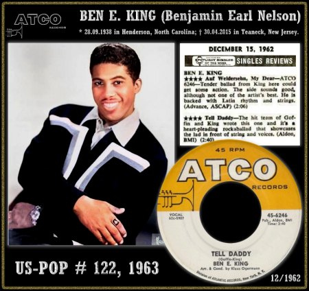 BEN E. KING - HOT 100 VON 1963