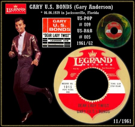 U. S. BONDS  alias  GARY (U. S.) BONDS