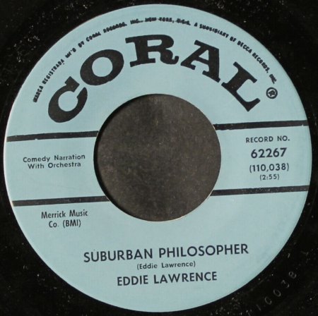 EDDIE 'SAXIE' LAWRENCE