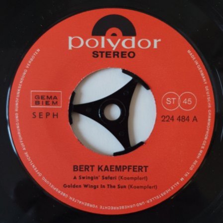 BERT KAEMPFERT - POLYDOR EP's GER