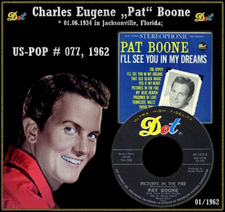 PAT BOONE - HOT 100 VON 1962