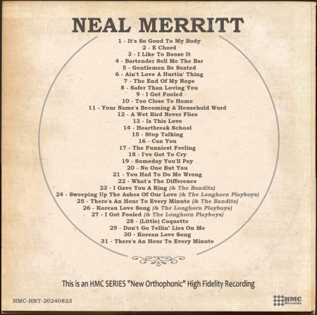 NEAL MERRITT
