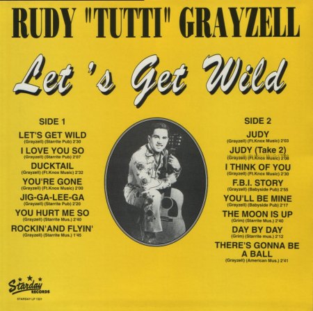 RUDY 'Tutti' GRAYZELL