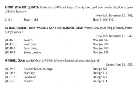 WARDELL GRAY