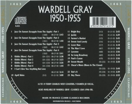 WARDELL GRAY