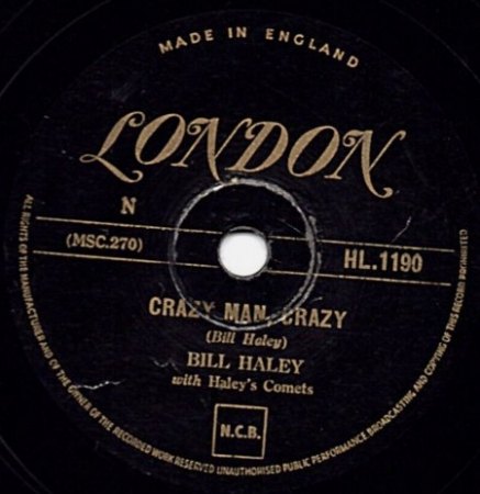 - Bill Haley  London / Export  10 Inch -