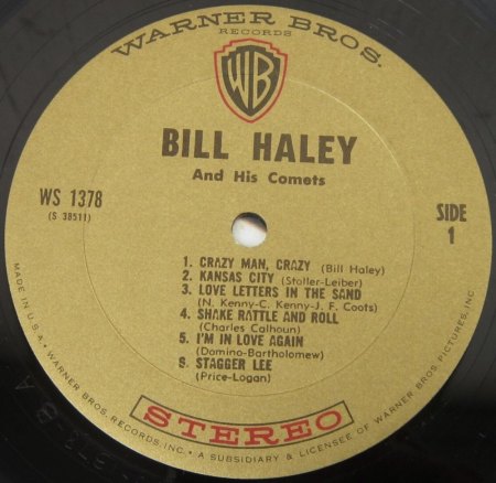 BILL HALEY auf Warner Brothers