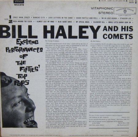 BILL HALEY auf Warner Brothers