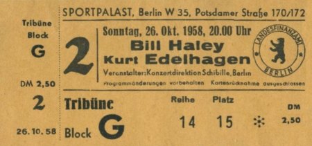 BILL HALEY - 1958