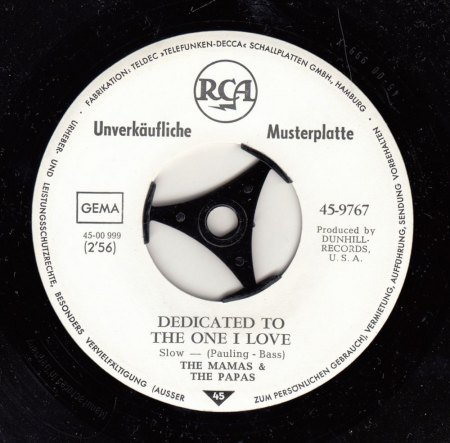 Mama's and Papa's: Monday, Monday