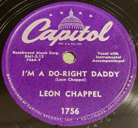 LEON CHAPPEL