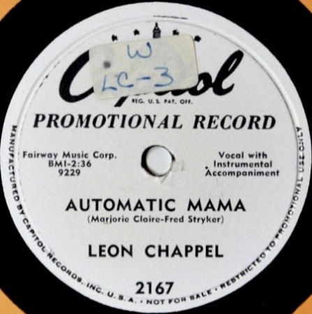 LEON CHAPPEL