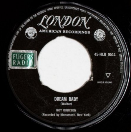 DREAM BABY - Roy Orbison - deutsch von Billy Mo