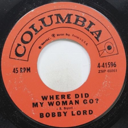 BOBBY LORD